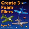 Creativity For Kids Stunt Squadron Foam Fliers