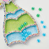 Creativity For Kids Bubble Gems Super Sticker, Mermaid