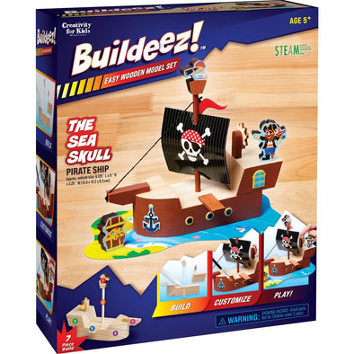 Creativity For Kids Buildeez, Pirate Ship The Sea Skull
