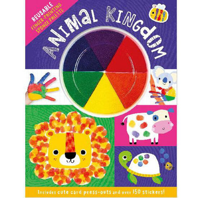 Animal Kingdom Finger Painting