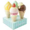 Le Toy Van Wooden Ice Cream Cones Set