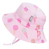 Jan & Jul Aqua Dry Bucket Hat, Pink Ice Cream