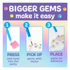 Creativity For Kids Bubble Gems Super Sticker, Ice Cream