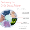 Gobe Original Snack Spinner, Blue