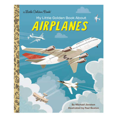 Little Golden Book All About Airplanes