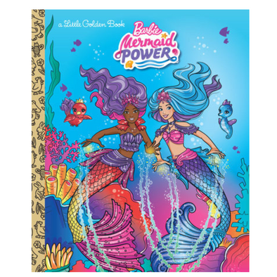 Little Golden Book Barbie Mermaid Power