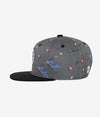 Headster Snapback, Fast Track Charcoal