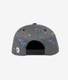 Headster Snapback, Fast Track Charcoal