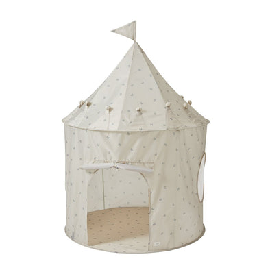 3 Sprouts Fabric Play Tent Castle, Blueberry Taupe (LOCAL PICKUP ONLY)