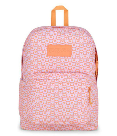 Jansport Superbreak, Hyped Hearts Pink