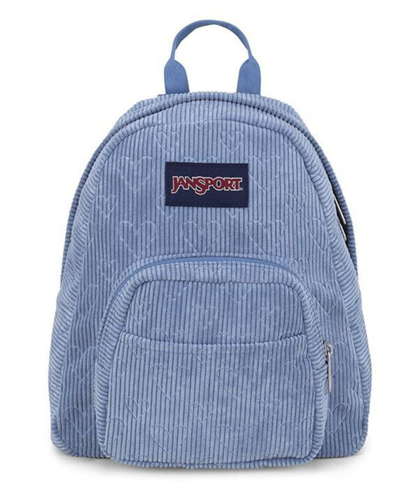 Jansport Half Pint FX, Embossed Hearts Blue