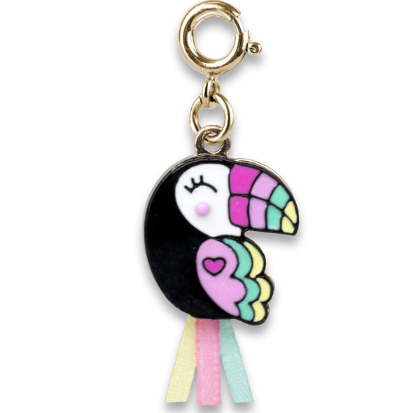 Charm It Charm, Gold Ribbon Toucan Charm