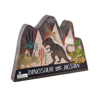 Floss & Rock 80pc Dinosaur Puzzle