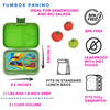 Yumbox Panino, Matcha Green with Racecars Tray