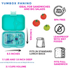 Yumbox Panino, Tropical Aqua with Panther Tray