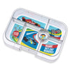 Yumbox Original, Surf Blue with Racecars Tray