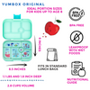 Yumbox Original, Aqua with Paris Tray