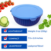 Yumbox Poke Bowl 3 Compartment, Hawaii Blue