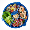 Yumbox Poke Bowl 4 Compartment, Hawaii Blue