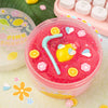 Kawaii Slime Pink Lemonade Clear Slime