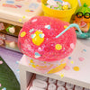 Kawaii Slime Pink Lemonade Clear Slime