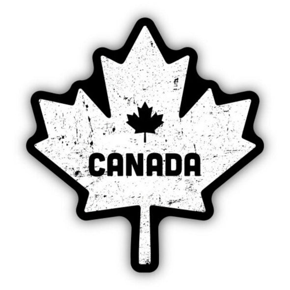 Local Canada Leaf Sticker