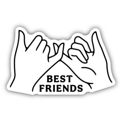 Best Friends Pinky Promise Sticker