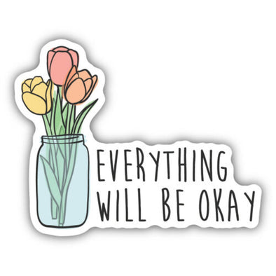 Tulip Jar Sticker