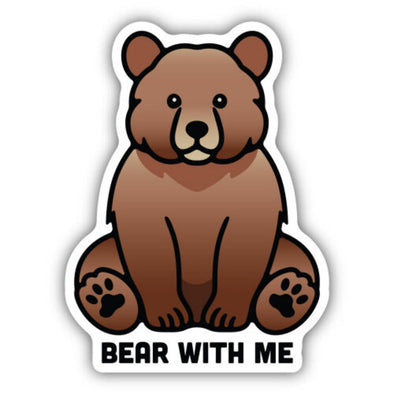 Bear With Me Cub Sticker