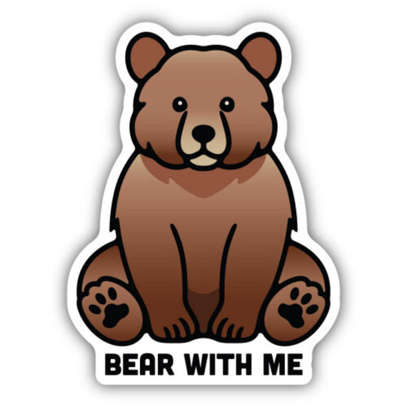 Bear With Me Cub Sticker