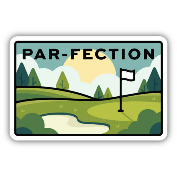 Par Fection Golf Course Sticker