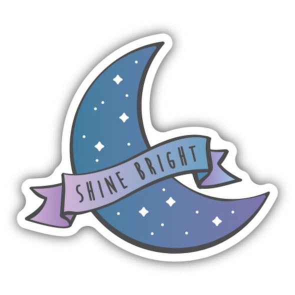 Shine Bright Moon Sticker