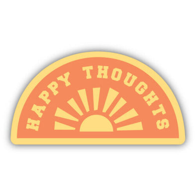 Happy Thoughts Sunshine Sticker