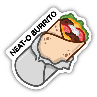 Neato Burrito Sticker