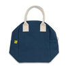 Fluf Zipper Lunch Bag, Classic Navy