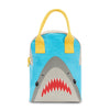 Fluf Zipper Lunch Bag, Shark