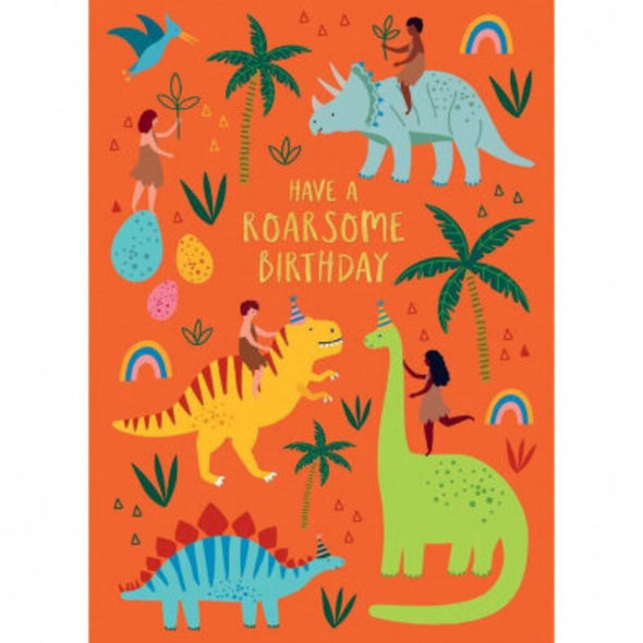 Roarsome Dino Card