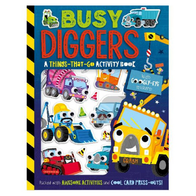 Busy Diggers Activity Book