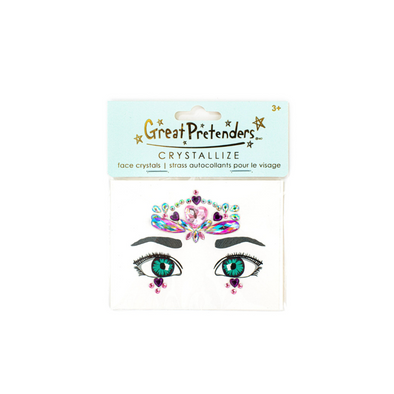 Great Pretenders Hearts Face Crystals