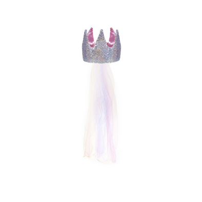 Great Pretenders Sequins Crown with Veil