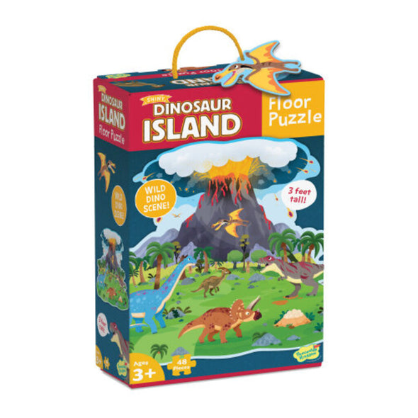 Peaceable Kingdom Dinosaur Island Floor Puzzle