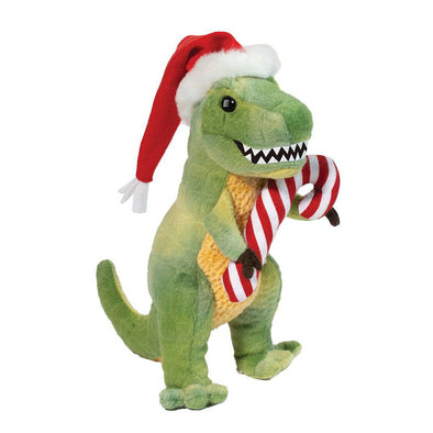 Douglas T-Rex Mini with Santa Hat