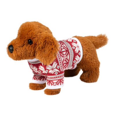 Douglas Dachshund Mini Softie with Sweater