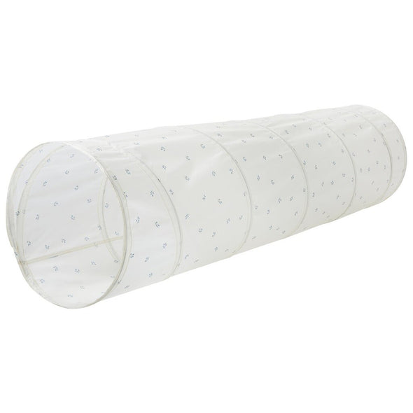 3 Sprouts Kids Play Tunnel, Blueberry Ivory