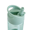 3 Sprouts Plastic Water Bottle, Green