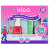 Klee Water-Based Nail Polish Lip Shimmer Set, Elves Music