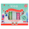 Klee Natural Fragrance Lip Shimmer Set, Holiday Cookies