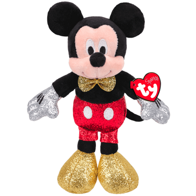 TY Mickey Mouse Sparkle Medium