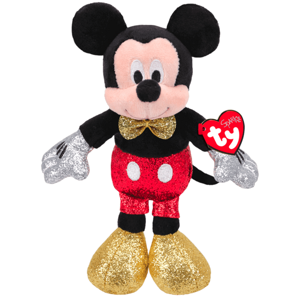 TY Mickey Mouse Sparkle Medium