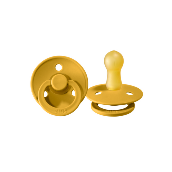 Bibs Pacifier 2-pack, Mustard